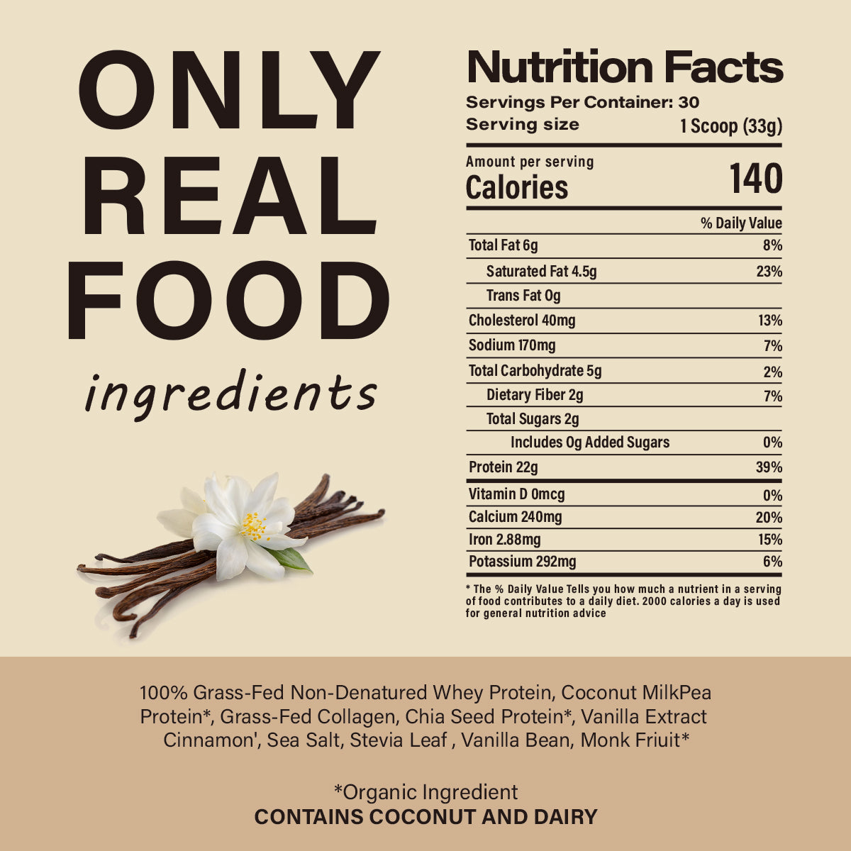 FOLAST Chai Protein Powder