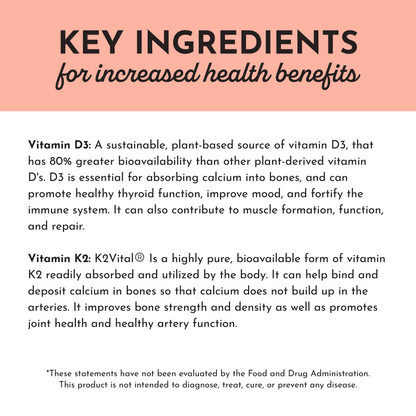 FOLAST Vitamin D3 + K2