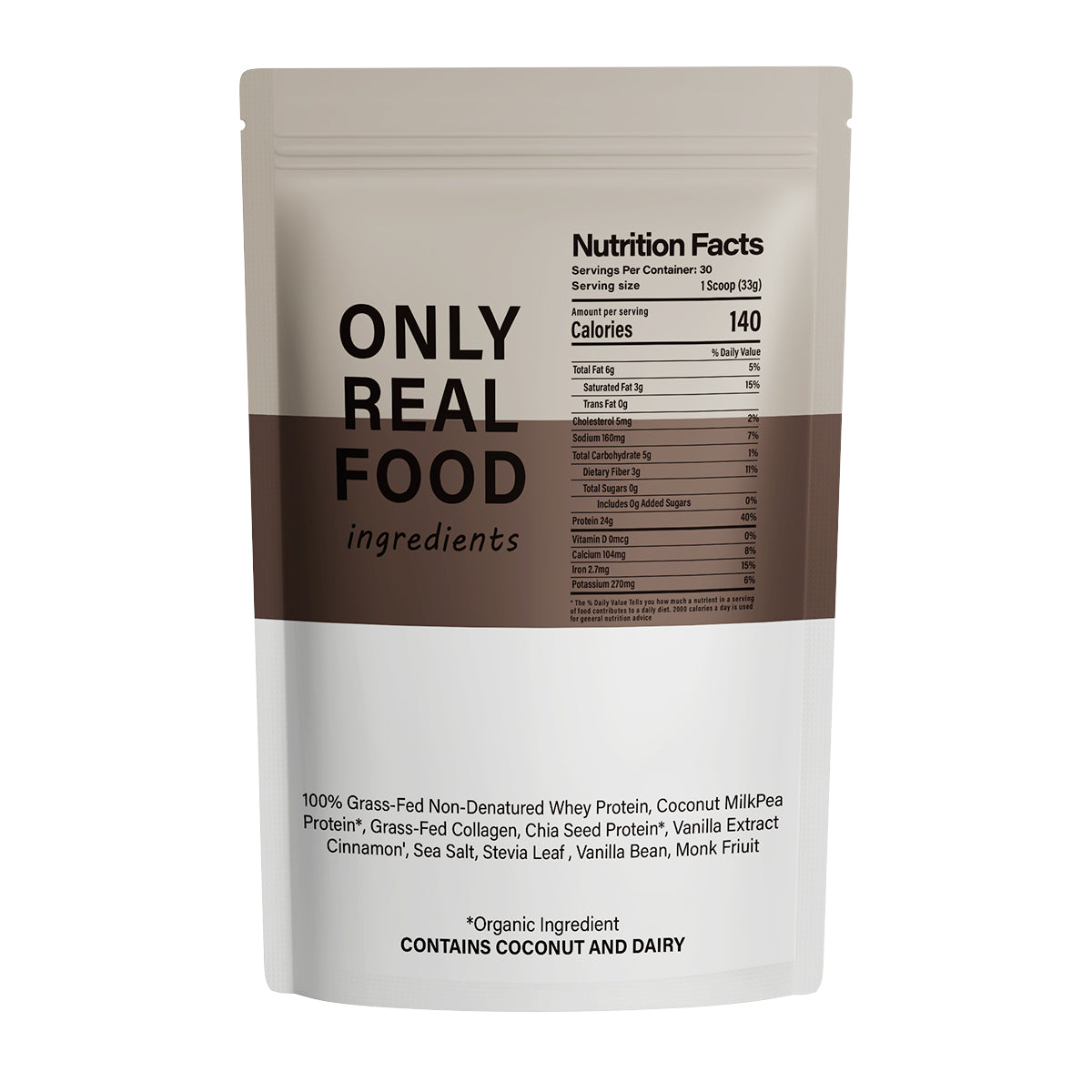 FOLAST Chocolate Protein Powder